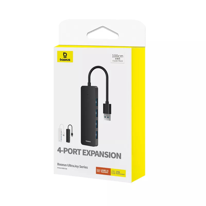 Baseus UltraJoy Lite 4-Port USB 3.0 Hub 100cm Cable