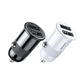 High-Speed 3.1A Dual USB Car Charger with Cable Black