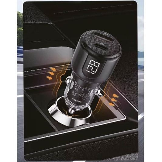 Asli Global 75W PD Dual USB Car Charger LED