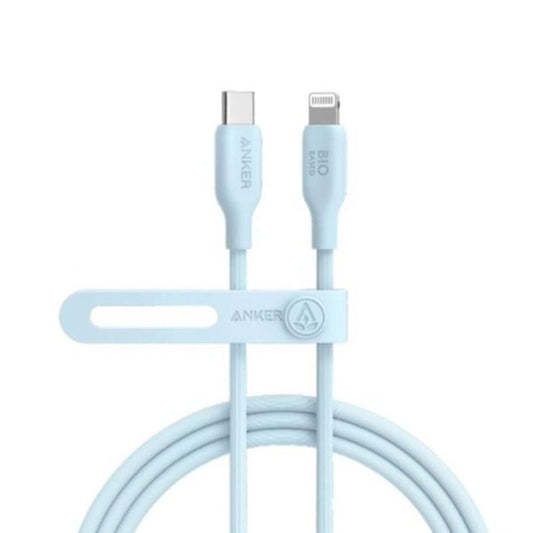 Anker 542 USB-C to Lightning Cable, Bio-Based, Durable, 6-Foot Blue