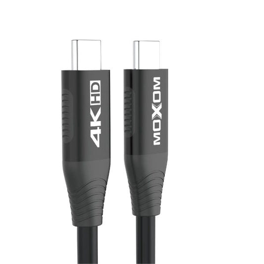 Moxom 4K 1m/2m Type‑C to Type‑C USB‑C Cable 100W