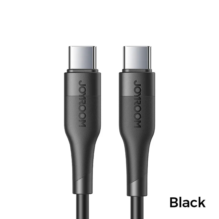 60W Fast-Charging Type-C to Type-C Cable 1.2m Black