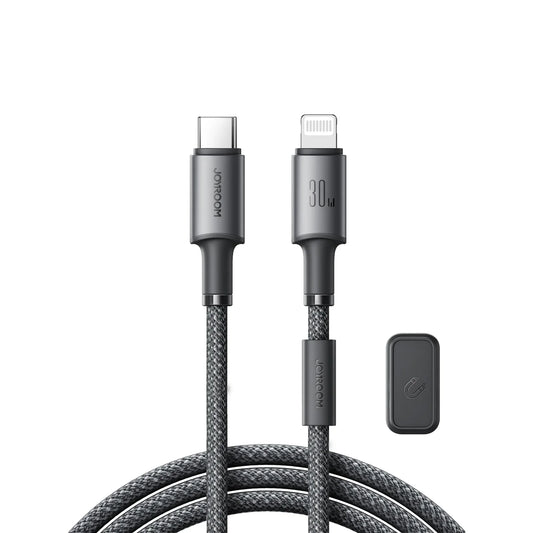 30W Fast Charging Type‑C to Lightning Cable 1.2m Dark Grey