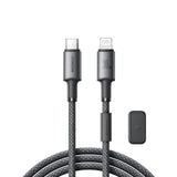 30W Fast Charging Type‑C to Lightning Cable 1.2m Dark Grey