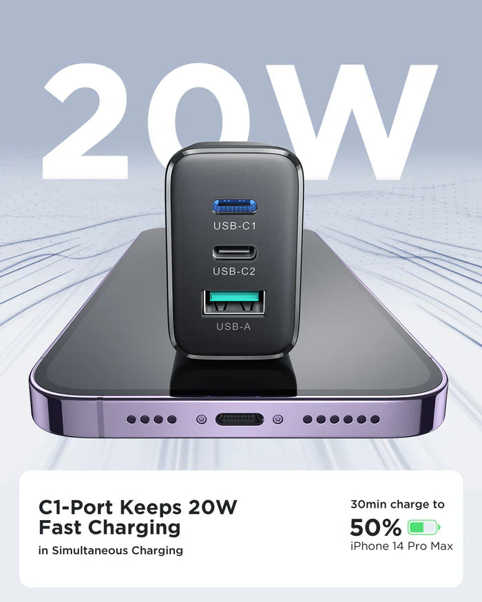 Joyroom 32W Mini Fast Charger with Dual PD/QC