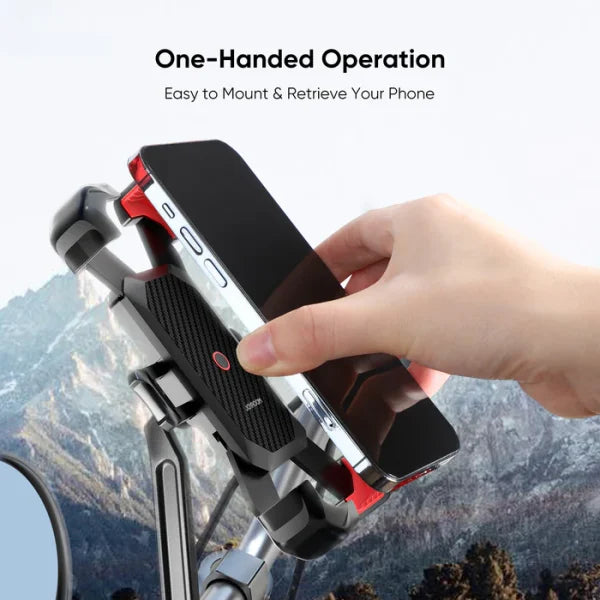 JOYROOM Universal Motorcycle Phone Mount with 360° Rotation