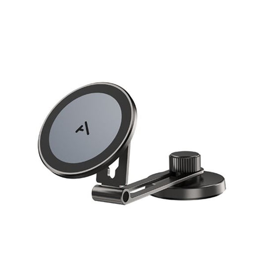 Asli Global Promag Magsafe Car Mount – Silver Double Rotation
