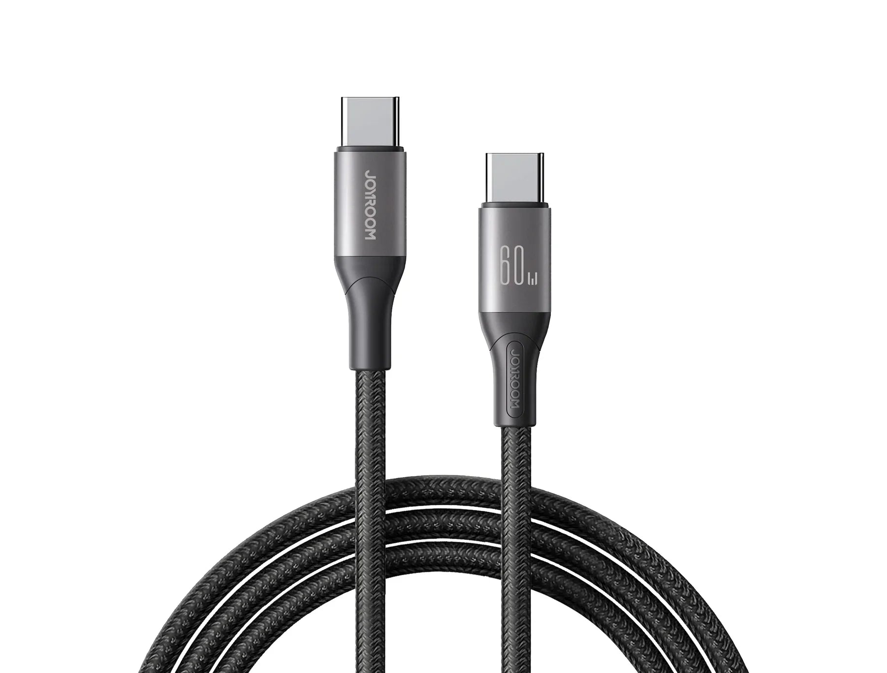 JOYROOM Flash Series 60W USB‑C to USB‑C 2m Black Cable