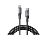 JOYROOM Flash Series 60W USB‑C to USB‑C 2m Black Cable