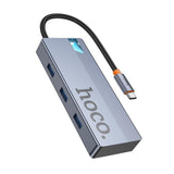 Hoco HB50 5‑in‑1 USB‑C Hub with HDMI and Power Delivery