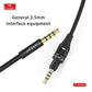 Earldom 90° Bendable 1.2m 3.5mm Stereo AUX Audio Cable