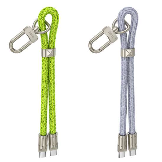 Adjustable HOCO GH5 Messenger Lanyard with Type‑C Cable