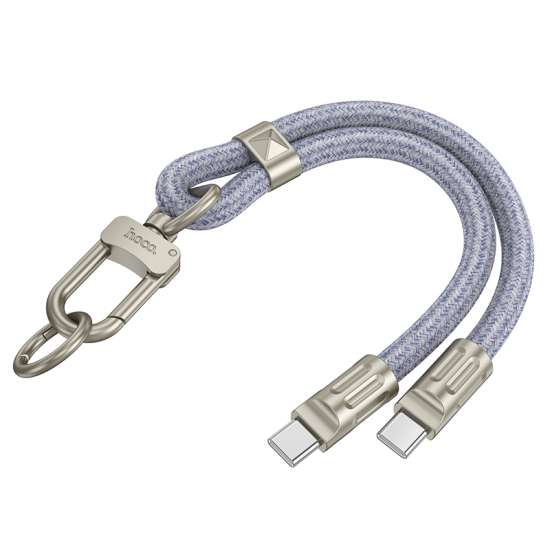 Adjustable HOCO GH5 Messenger Lanyard with Type‑C Cable