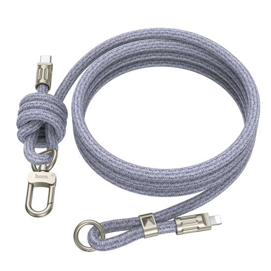 Hoco GH7 Elegant Series Type‑C to Type‑C Lanyard Cable 1.8m