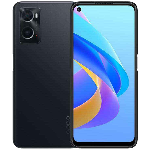 OPPO A76 6GB RAM 128GB Storage Glowing Black Smartphone