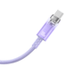 Baseus Flash USB‑C Quick Charge Cable 6A 1m Purple