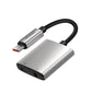 MCDODO Silver USB‑C to 3.5mm Audio Adapter with DAC