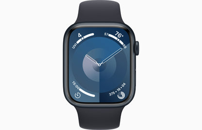 Apple Watch Series 9 45mm Midnight Aluminium Case with Midnight Sport Band M/L GPS + Cellular (MRMD3QA/A)