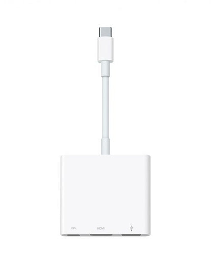 Apple USB-C Digital AV Multiport Adapter: Seamless 4K HDMI, USB-A, and USB-C Charging