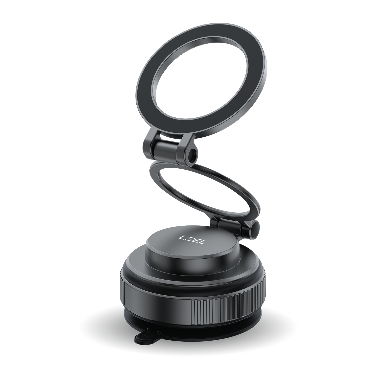 LZEL Magvortex Max Vacuum Suction Phone Holder 360 Rotation Black