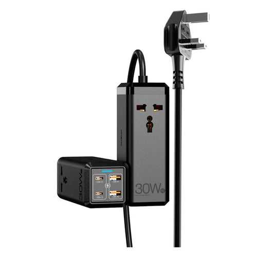 MOXOM MX-ST19 30W 6-in-1 Universal Fast Charger with 2m Cable