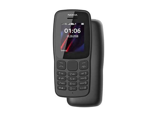 Nokia 106 Dual SIM Mobile Phone: Reliable, Compact, Long-Lasting Battery, Gray Finish