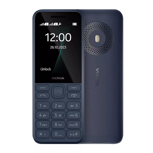Nokia N130 (2023) Dual SIM Blue Mobile Phone with Long-Lasting Battery