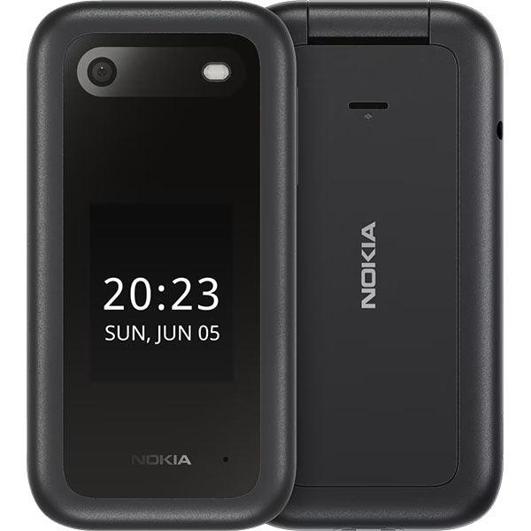 Nokia 2660 Dual SIM Flip Smartphone Black - Classic Flip Phone Design