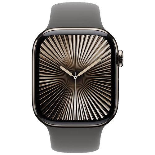 Apple Watch Series 10 GPS + Cellular 46mm with Sport Band - (Middle East Version)