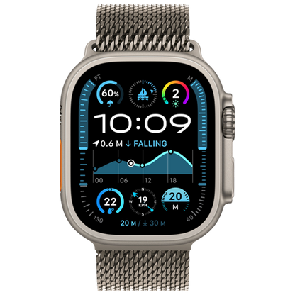 Apple Watch Ultra 2 GPS + Cellular 49mm with Milanese Loop (Middle East Version)