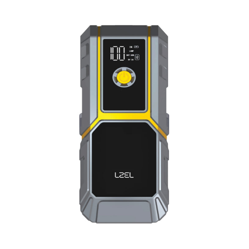 LZEL EnergizeIgnite X 12,000mAh Car Jump Starter with LED Flashlight