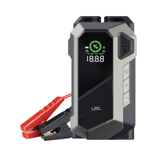 LZEL EnergizeIgnite X 12,000mAh Car Jump Starter & Compressor