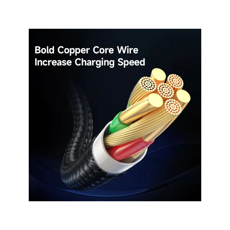 Mcdodo 100W USB-C to USB-C 1.8m Auto Power-Off Cable Black