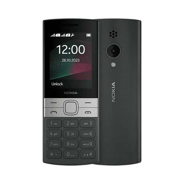 Nokia 150 2023 Dual SIM Black: Essential Mobile Phone with Long-Lasting Battery