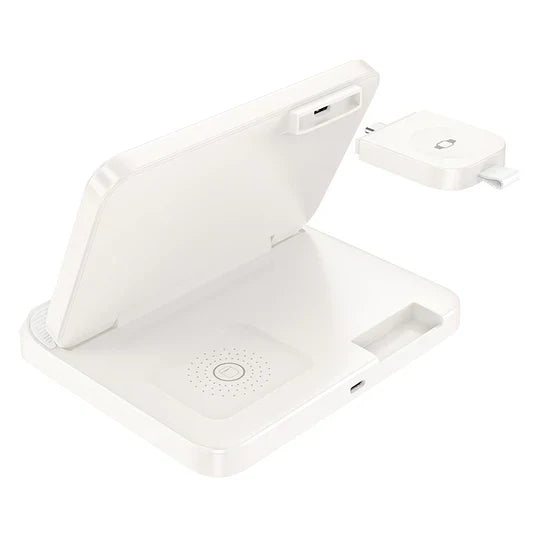 HOCO CQ7 3-in-1 Foldable Wireless Charging Desktop Stand 15W