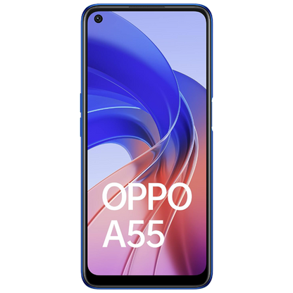 OPPO A55 4GB RAM 128GB Storage Rainbow Blue Smartphone