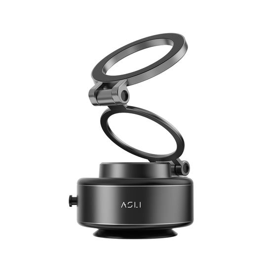 Asli Global Supravox X2 360° Vacuum Magnetic Phone Mount – Black