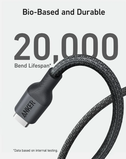 Anker 544 USB-C to USB-C Cable: 140W Bio-Nylon Fast Charging Power Cable