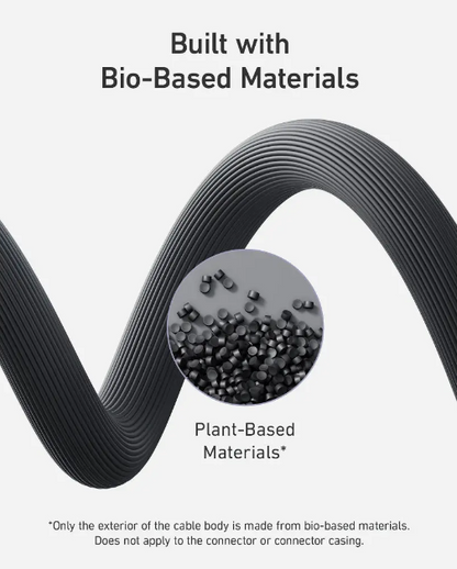 Anker Bio-Based Durable 544 USB-C to USB-C Cable 6ft Black
