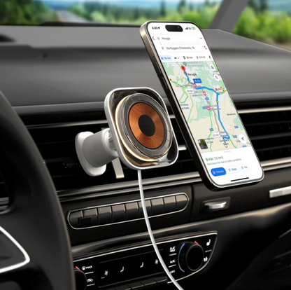 Momax 1-Charge Flow Magnetic Wireless Car Charger Mount 15W
