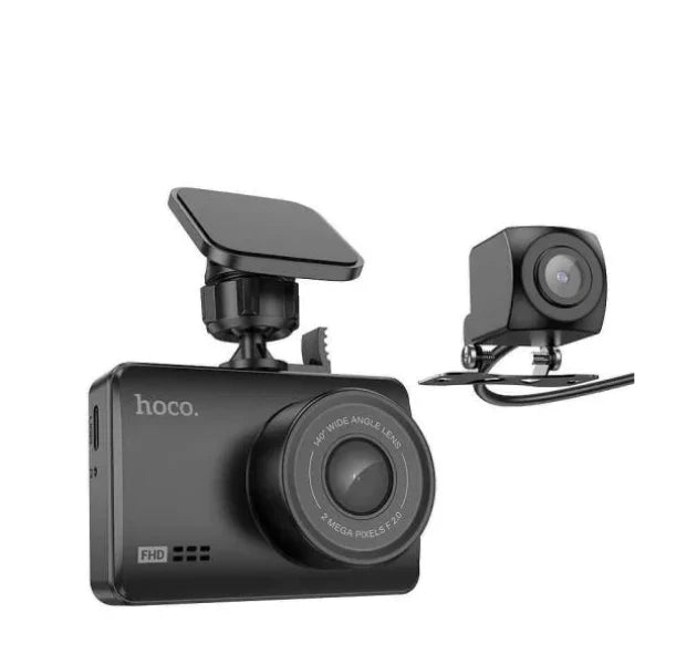 Hoco DV3 Dual Channel Dashcam with Built‑in Display Night Vision