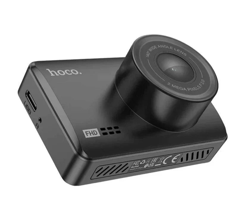 Hoco DV3 Dual Channel Dashcam with Built‑in Display Night Vision