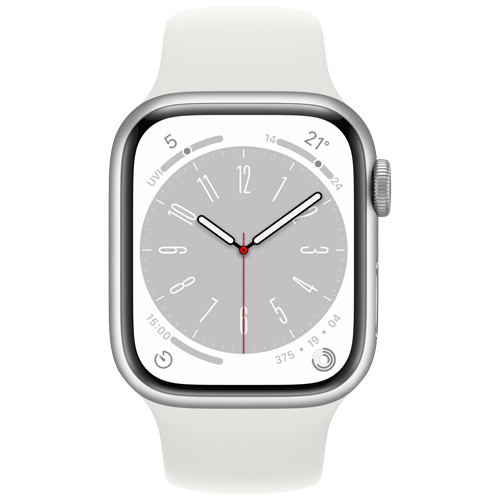 Apple Watch Series 8 GPS + Cellular 41mm with Sport Band - (Middle East Version)