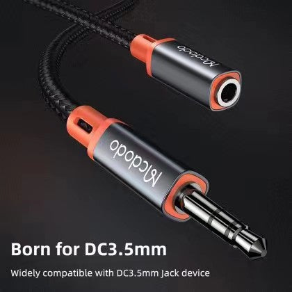Mcdodo Castle Series 1.2m DC3.5 Male to Female Audio Cable