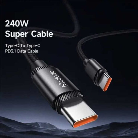 Mcdodo CA-3680 240W USB‑C to USB‑C Charging Data Cable 1.2m