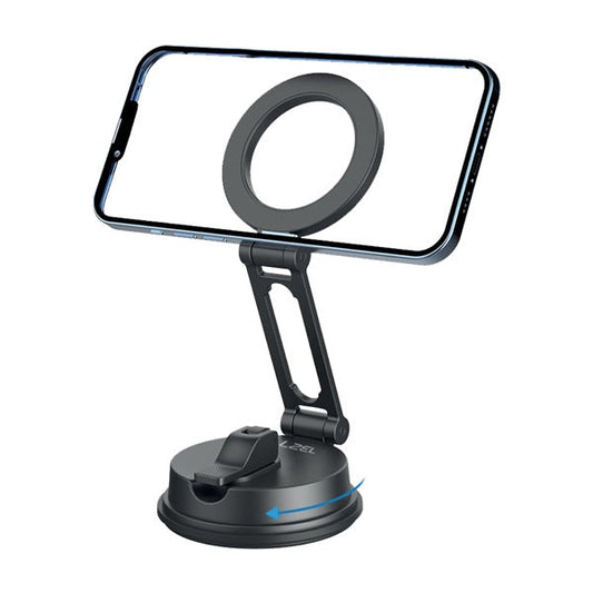 LZEL MagDrive Shield Magnetic Car Phone Holder Black