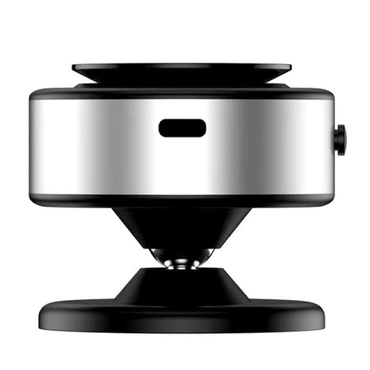 Silver 360° Rotating Magnetic Vacuum Car Phone Holder