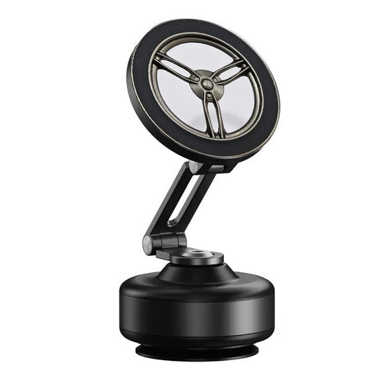 Smart Vacuum Suction Phone Holder with Type‑C Charging