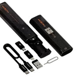 MOXOM LX-CB804 60W Black Cable Combination Travel Kit