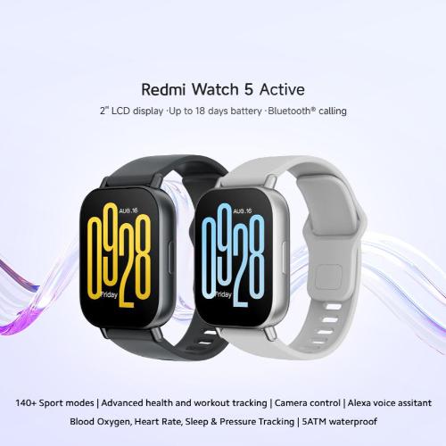 Redmi Watch 5 Active – 1.43" AMOLED Fitness Smartwatch with GPS & 24/7 Heart Rate Monitoring